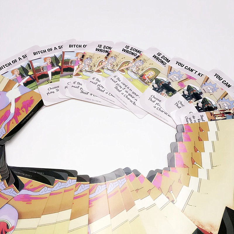 Rick and Morty Total Rickall Cooperative Card Game