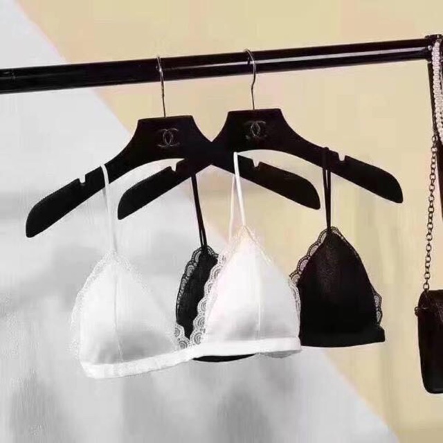 Áo lót bra satin chun lưng