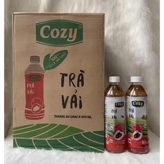 1 thùng trà vải cozy /24 chai *445ml
