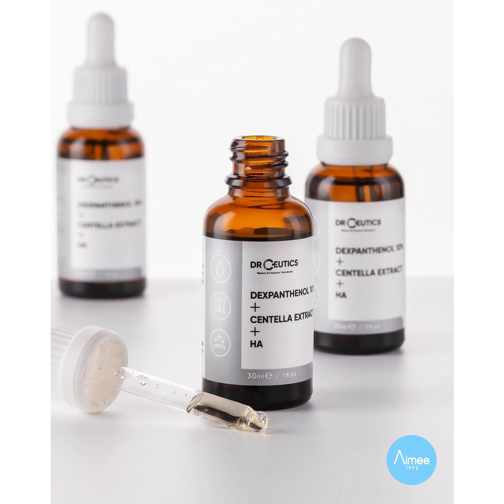 Serum B5 DrCeutics Cấp Ẩm Và Phục Hồi Da Dexpanthenol 10% + Centella Extract + HA 30ml [Aimee1992]