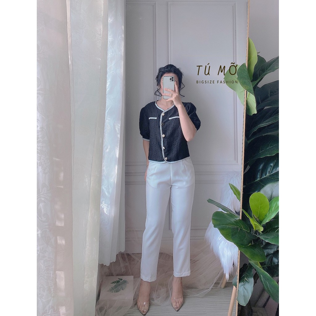 Quần tây Bigsize form ôm QT0007 - Tú Mỡ - Đủ size từ 50-85KG
