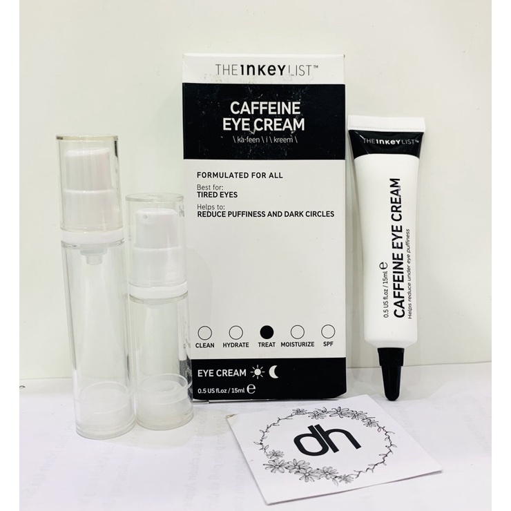 KEM DƯỠNG MẮT THE INKEY LIST CAFFEINE 15ml