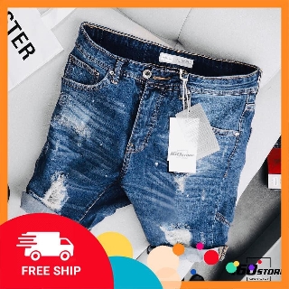 Quần short jean nam cao cấp nhiều mẫu