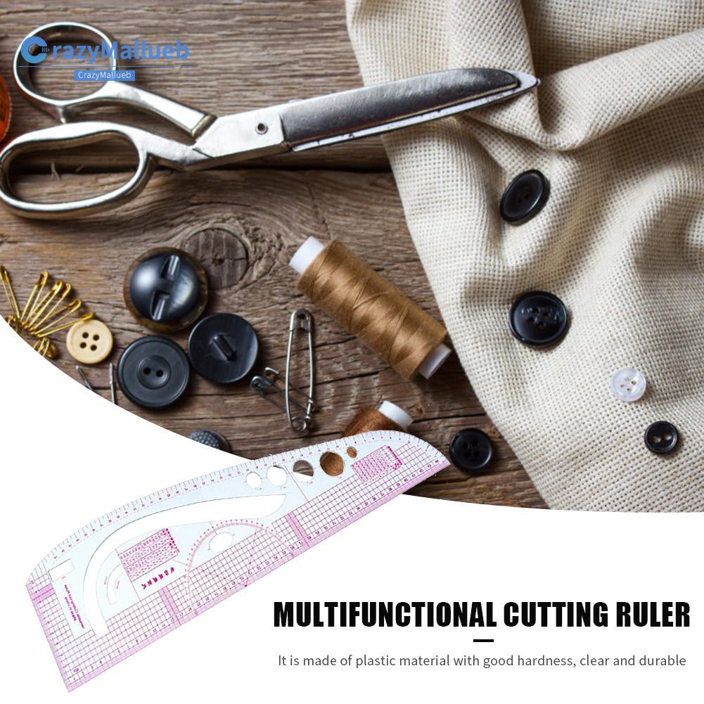 Crazymallueb❤1pc 45x13cm Soft Plastic Curve Ruler Drawing Tailor Ruler DIY Sewing Tool❤New