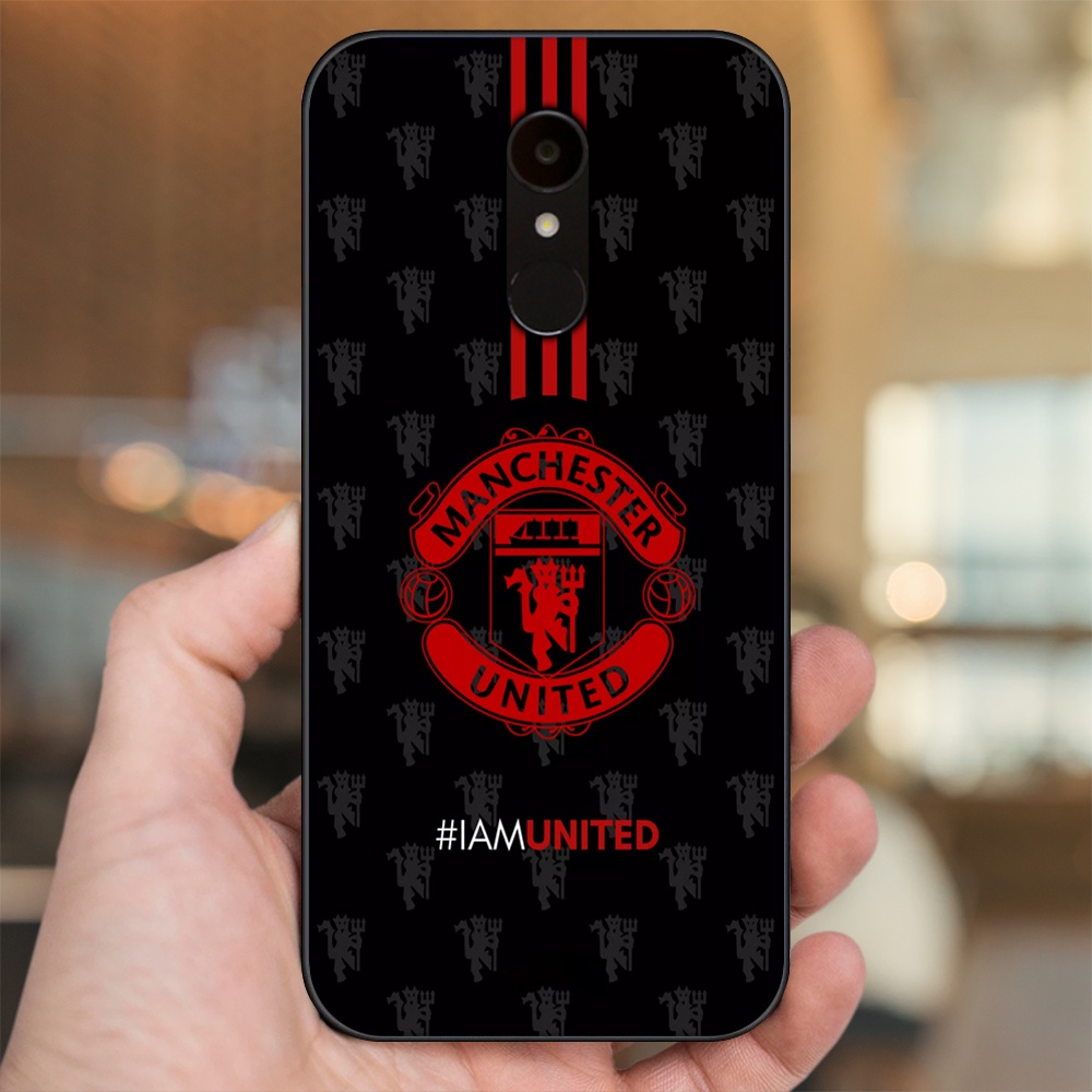 Ốp lưng Xiaomi Redmi 5 viền đen in hình MU Manchester United