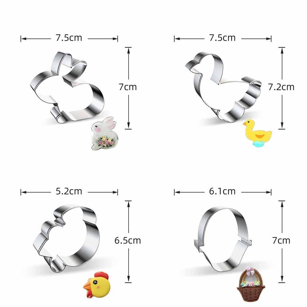 Khuôn Làm Bánh Quy Hình Hoạt Hình Xinh Xắn