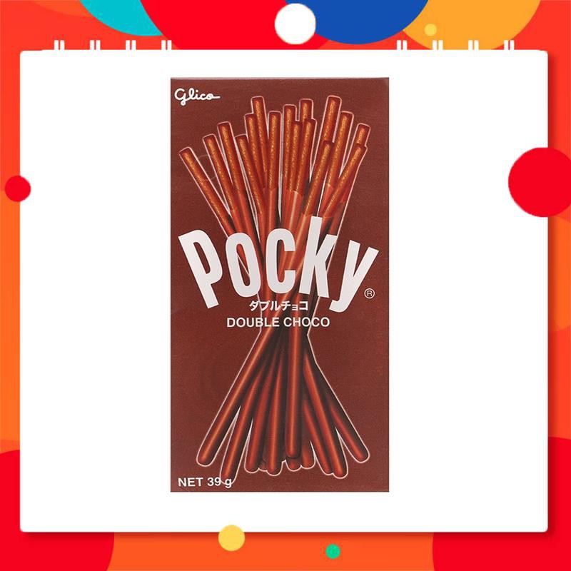 BÁNH QUE POCKY DOUBLE SOCOLA 39G [vantayshop]