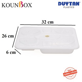 Combo 5 Khay Cơm Có Nắp Duy Tân - Nhiều kích cỡ