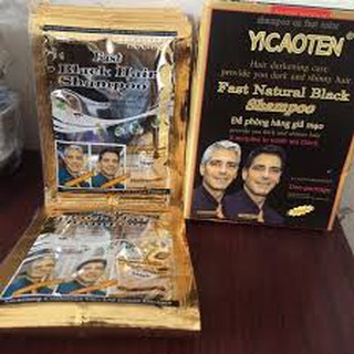 DẦU GỘI ĐEN TÓC THẢO DƯỢC YUCAITANG HỘP 10 GÓI