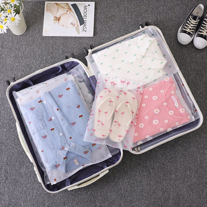 TÚI ZIP LỤA ĐỰNG QUẦN ÁO, ĐỒ SƠ SINH, DU LỊCH, LOẠI DÀY NHẤT
