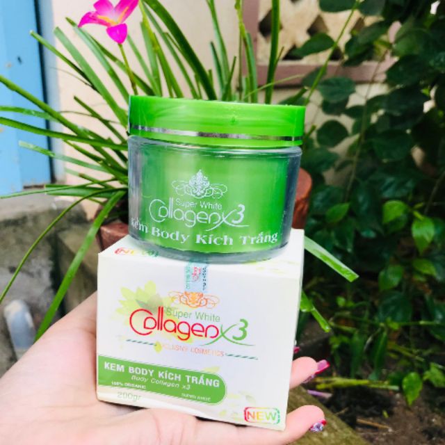 (Hot) Body collagen x3 mẫu mới xanh chính hãng