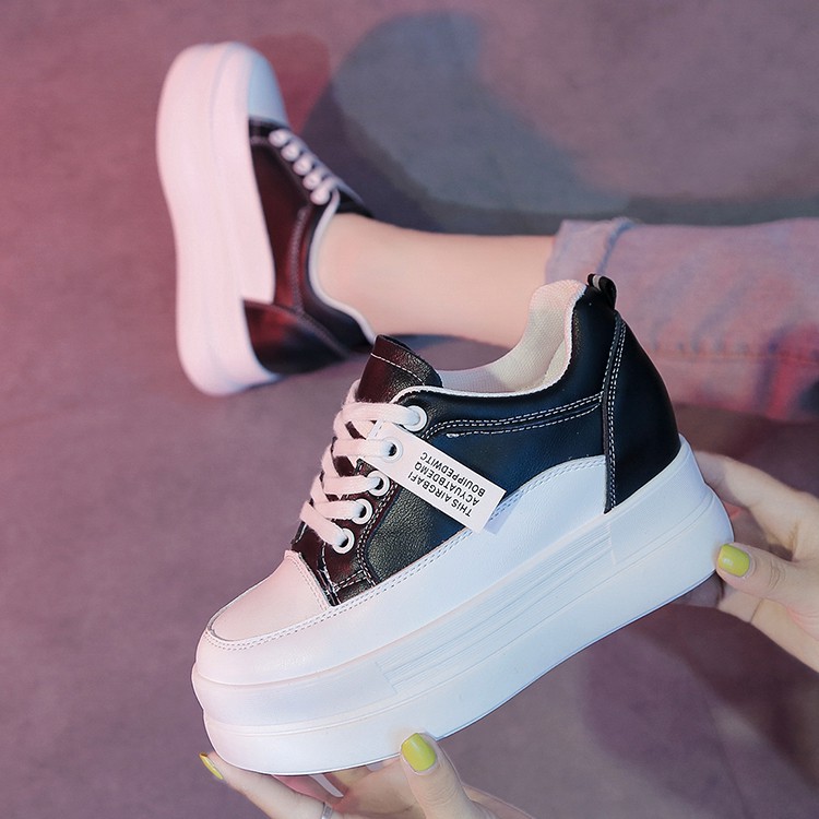 T47 giầy độn đế tăng chiều cao thời trang,độn 8cm