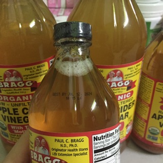 Giấm táo hữu cơ Bragg 473/946ml