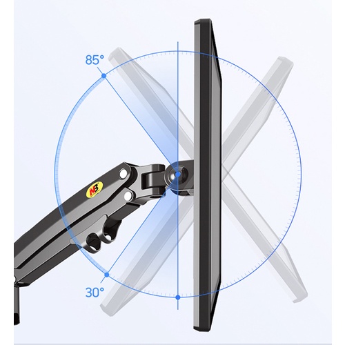 [Chính Hãng] Giá treo giá đỡ 2 màn hình máy tính NB H180 - Nhập Khẩu