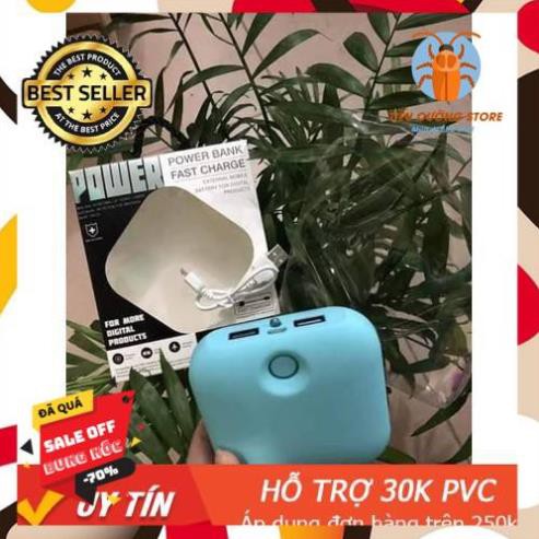 Sạc Vuông Dự Phòng Cao Cấp Du Lịch 20000mAh Nhỏ Gọn