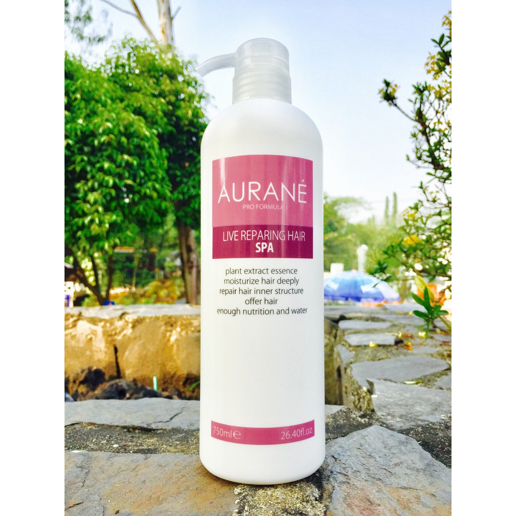 Hấp dầu Aurane Live Reparing Hair Spa 750ml