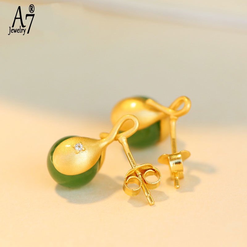 Khuyên Tai Nụ Bud Bud Bud A7 Mạ Vàng Cổ Điển Tinh Tế Và Đơn Giản Làm Quà Tặng Cho Bạn Gái