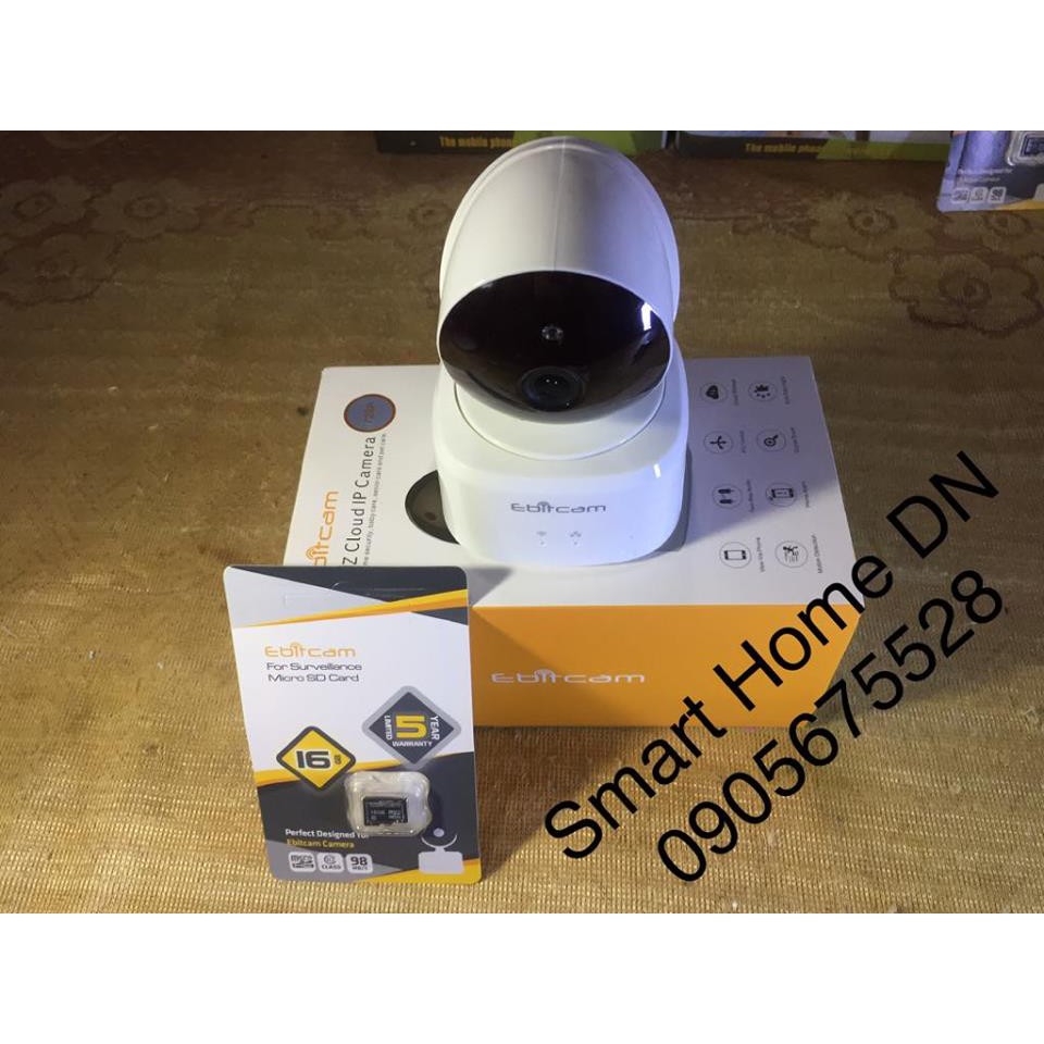 Camera wifi Ebitcam HD E2 , bảo hành 2 năm, cam kết hàng chính hãng