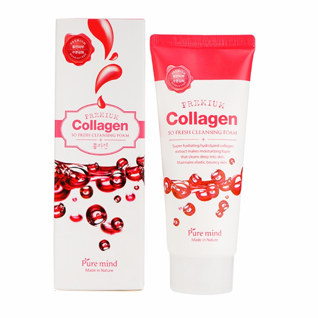 SỮA RỬA MẶT COLLAGEN PURE MIND 100ml