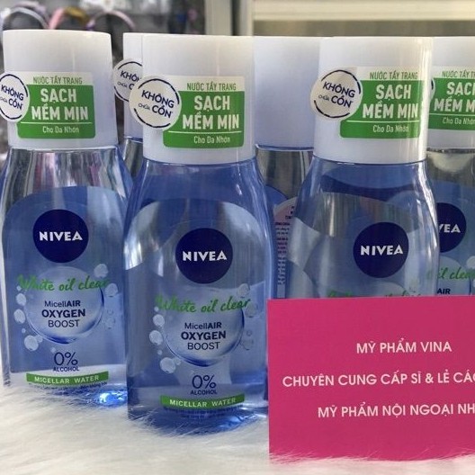 Nước tẩy trang nivea sạch mền mịn 125ml