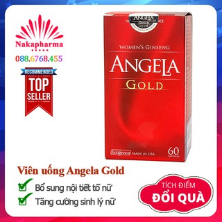 Kèm Quà l Sâm Angela Gold | Giúp đẹp da đẹp tóc, bổ sung nội tiết tố nữ, tăng cường sinh lý nữ