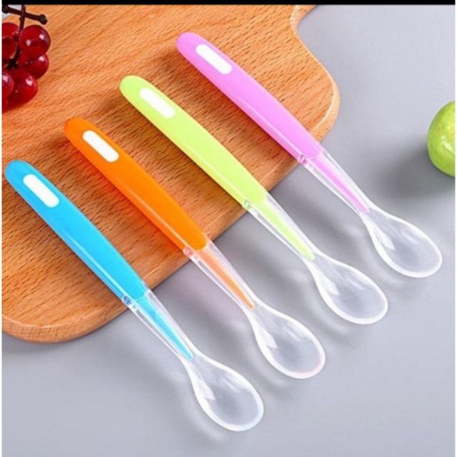 Thìa silicon sâu lòng siêu mềm cho bé