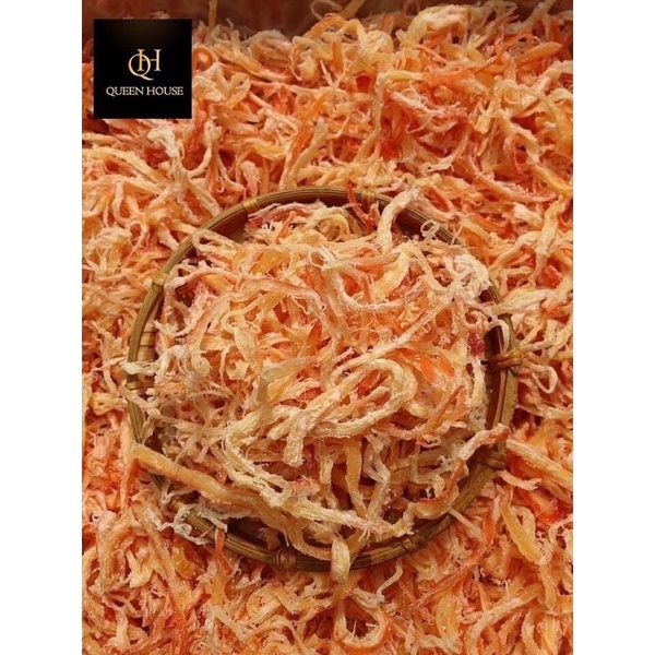 KHÔ MỰC HẤP NƯỚC CỐT DỪA XÉ SỢI SIÊU NGON NGỌT 300G | BigBuy360 - bigbuy360.vn