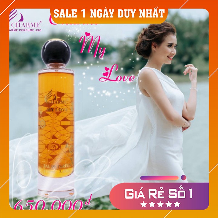 [FreeShip – hàng Auth] NƯỚC HOA CHARME MY LOVE 100ML,  NƯỚC HOA CHÍNH HÃNG