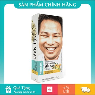 [HÀNG CHÍNH HÃNG] Trà Thảo Dược Sả & Gừng Teapins 70gr