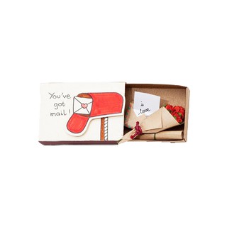 Thiệp Tình Yêu Hộp Diêm You've Got Mail