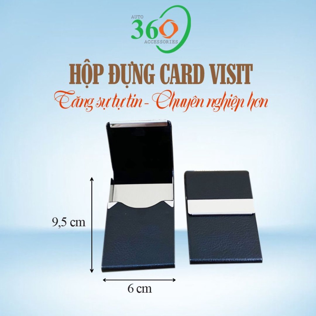 Hộp đựng card visit, hộp đựng name card nắp mở đứng dành cho sếp và cho nhân viên văn phòng