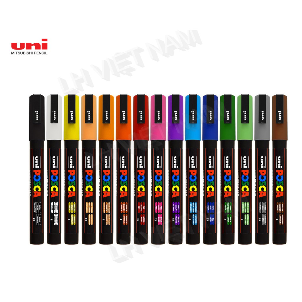 PC-3M UNI-BALL Posca Bút vẽ