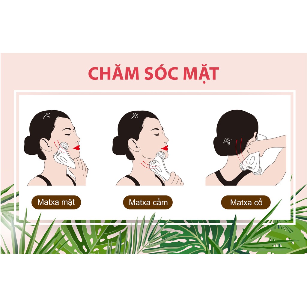 Cây Lăn Massage nâng cơ 3d  - cây lăn matxa 3d