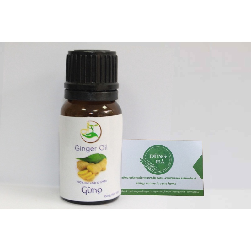 Tinh dầu gừng lọ 10ml