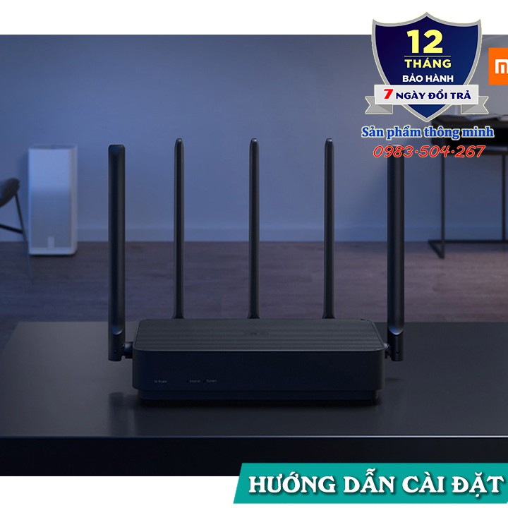 Router Wifi Xiaomi 4 Pro hỗ trợ 128 thiết bị - 2 băng tần 2,4GHz và 5GHz | BigBuy360 - bigbuy360.vn