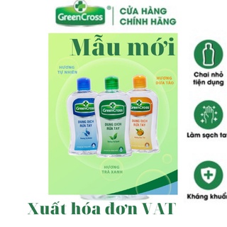 Nước rửa tay khô diệt khuẩn grencroos 250ml và 100ml xuất hoá đơn đỏ  date