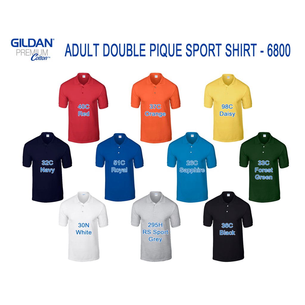 Áo POLO Gildan - Made in Bangladesh