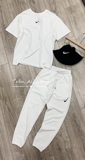 Bộ quần áo jogger thêu phẩy 2 màu
