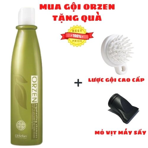 Dầu gội Chống Rụng Tóc Làm dày Tóc Orzen Hàn Quốc 320ml - Nuôi Dưỡng Chân Tóc, Phục Hồi Hư Tổn