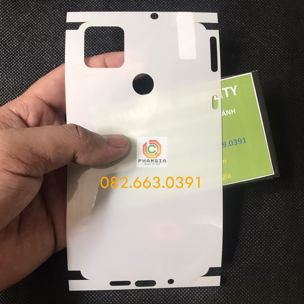 Dán mặt lưng Bphone 86 86S PPF chống trầy xước và skin carbon