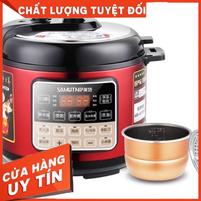 Nồi Áp Suất Hẹn Giờ SAMUTN Cao Cấp