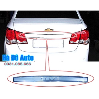 Ốp tay mở cốp chevrolet cruze - ốp tay cốp cruze mạ crom