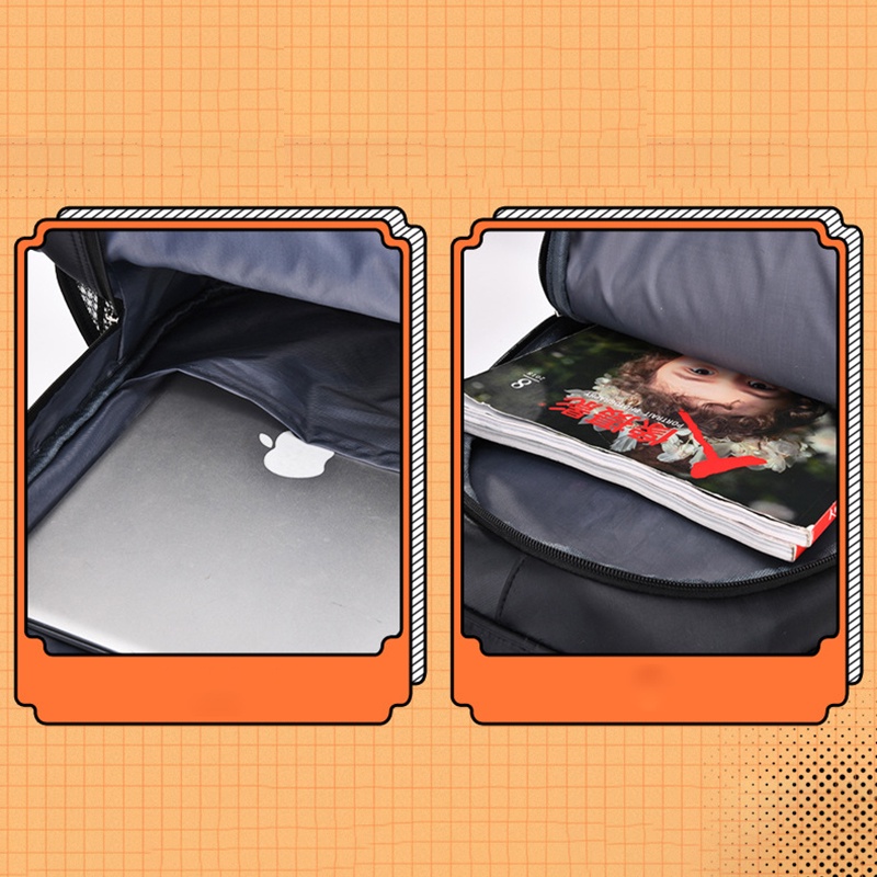 Menas Ba Lô Đi Học Trọng Lượng Nhẹ In Họa Tiết Hoạt Hình anime Cho Bé