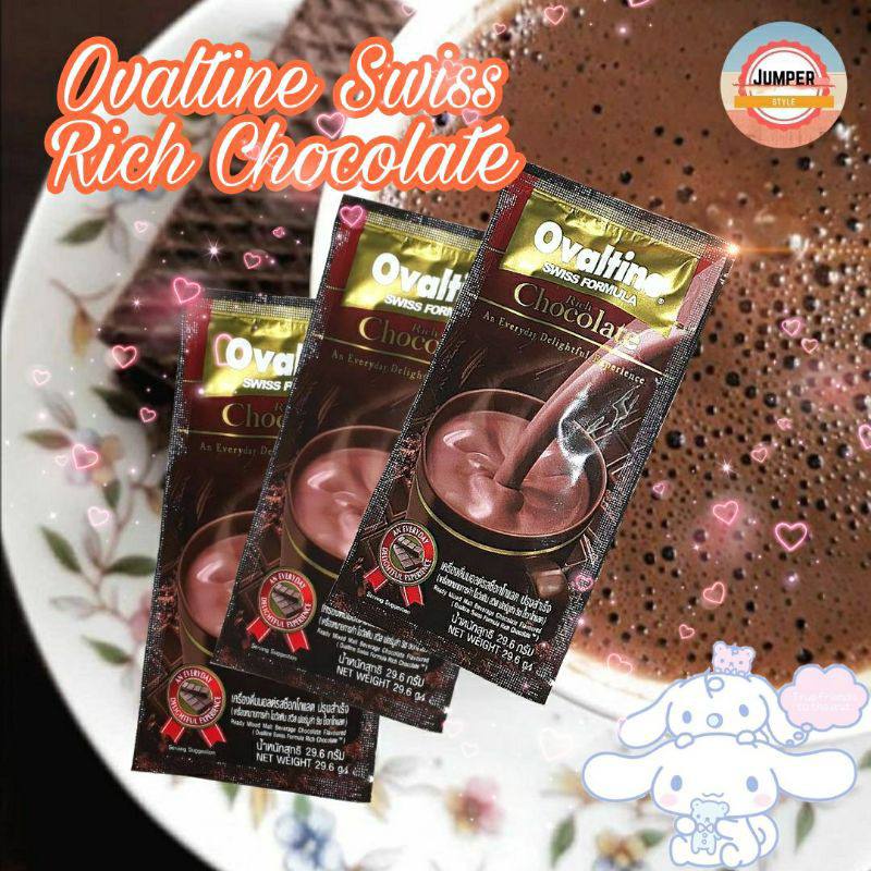Ca Cao Hòa Tan Nhiều Socola Ovaltine Rich Chocolate Thái Lan