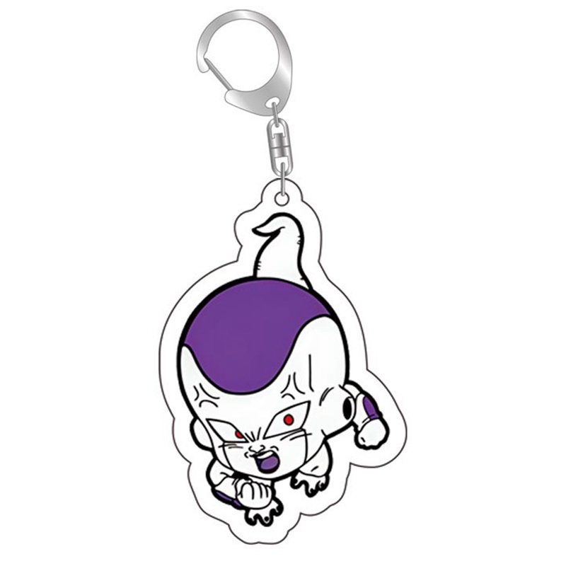 Móc Khóa Nhựa Acrylic Trong Suốt Hai Mặt Hình Nhân Vật Goku Trong Phim Hoạt Hình Dragon Ball
