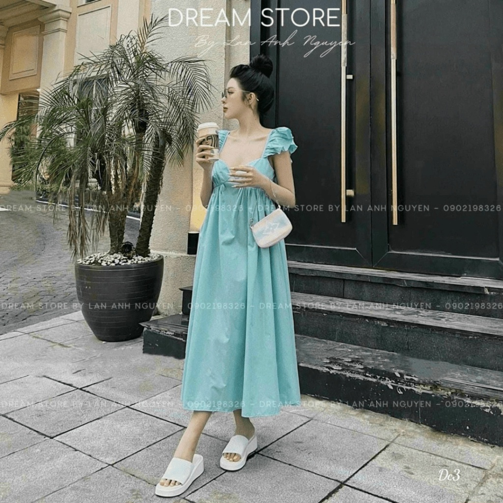 (Free Ship) ĐẦM LỤA CÓ MÚT CHIẾC ĐẦM GIÚP CHỊ EM CHE KHUYẾT ĐIỂM BẢN THÂN KHI KHÔNG MUỐN NGƯỜI KHÁC ĐỂ Ý UP h.h.p