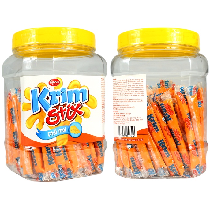 Kẹo Que Mềm Krim Stix Vị Phô Mai