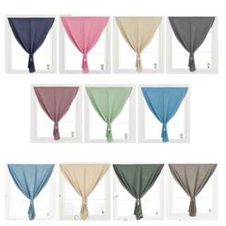 Rèm dán chống nắng màu trơn không cần thanh treo (nhiều size)