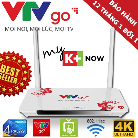 TV BOX VTVGO 2018 - SmartBox bản quyền giá rẻ