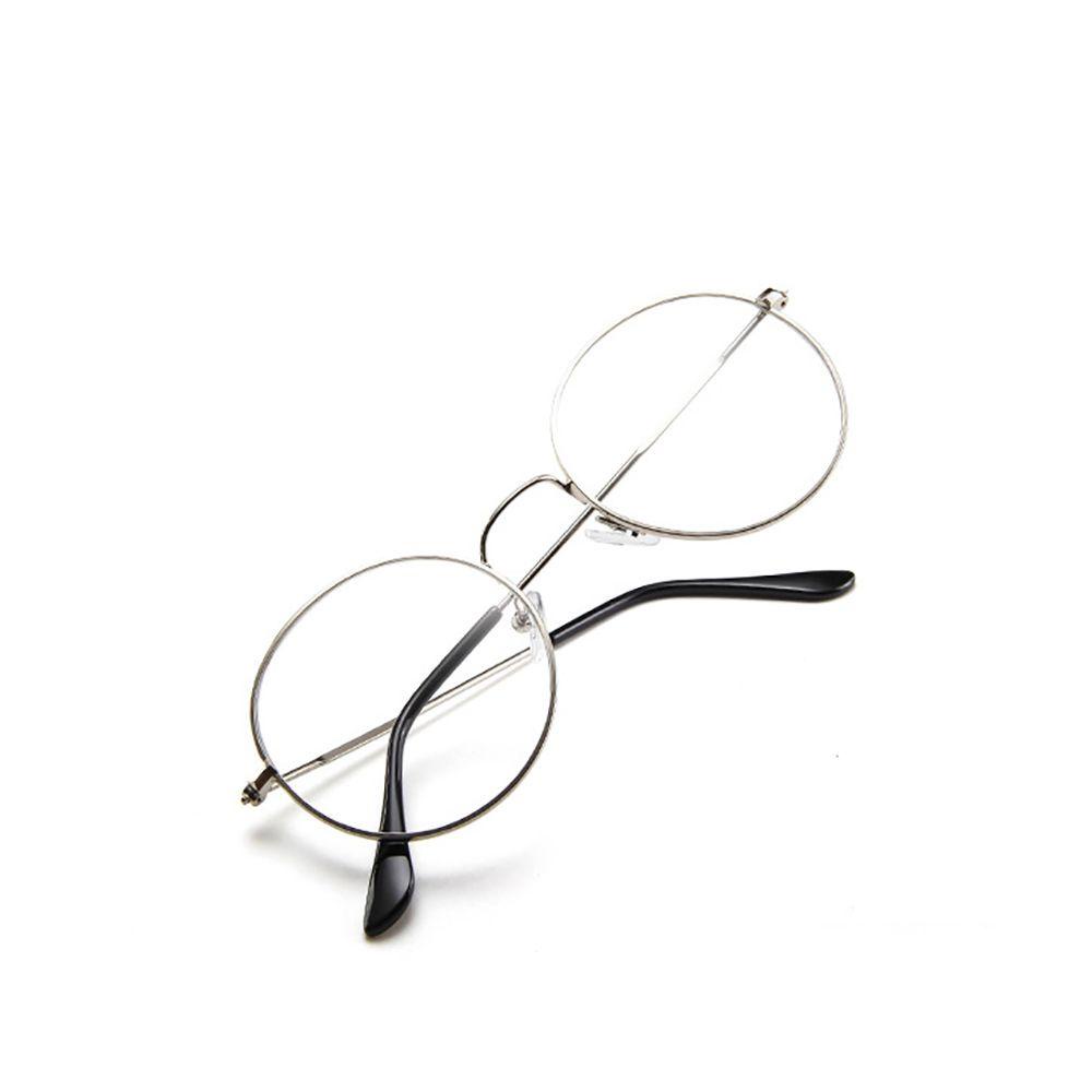 Mắt Kính Gọng Tròn Trong Suốt Chống Bức Xạ Chống Bức Xạ Thời Trang Cho Nam Và Nữ